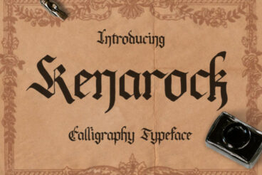 Kenarock Blackletter Font