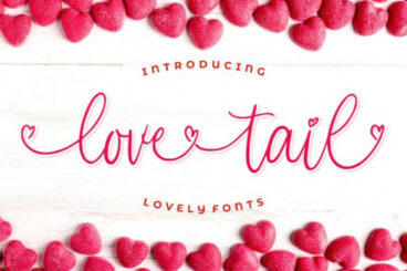 Love Tail Font