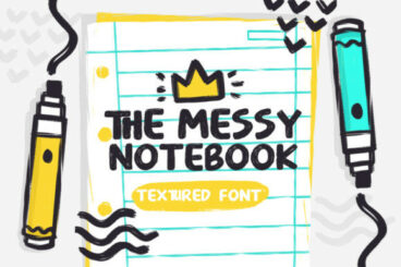 Messy Notebook Font