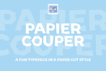 Papier Couper Font