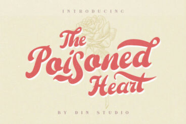 The Poisoned Heart Font