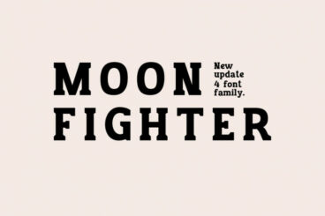 MOON FIGHTER Font