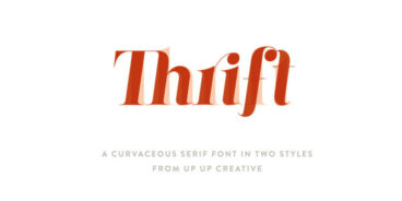 Thrift Font