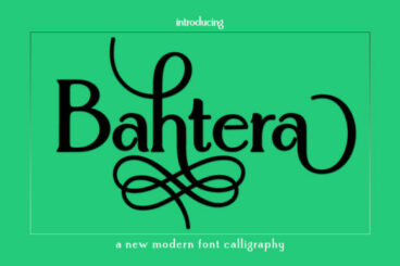 Bahtera Font