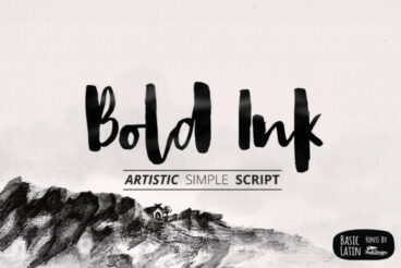 Bold Ink Font