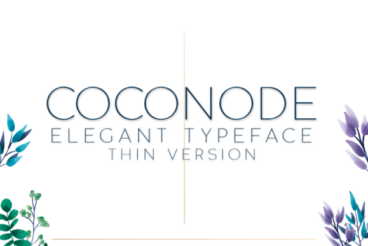 Coconode Thin Font