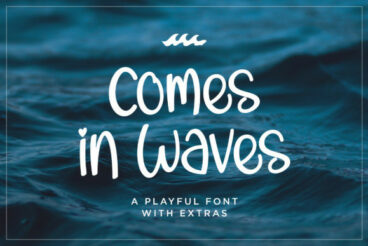Comes in Waves Font