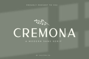 Cremona Font