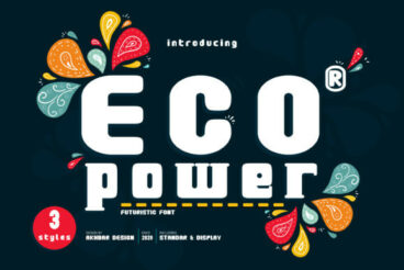Eco Power Font