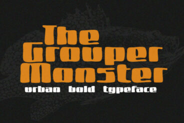 Grouper Monster Font