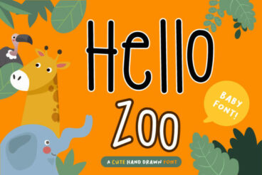 Hello Zoo Font