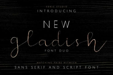 New Gladish Font