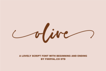 Olive Font