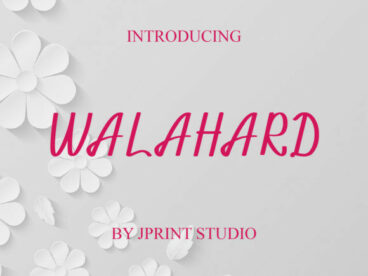 Walahard Font