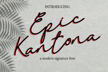 Epic Kantona Font