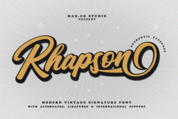 Rhapson Font