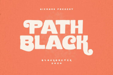 Path Black Font