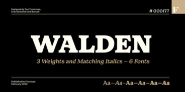 Walden Font