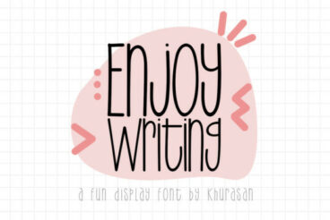 Enjoy Writing Font