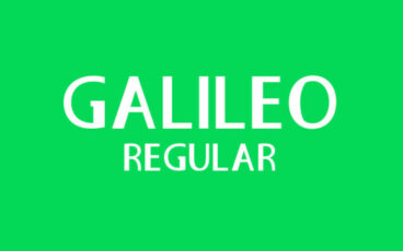 Galileo Regular Font