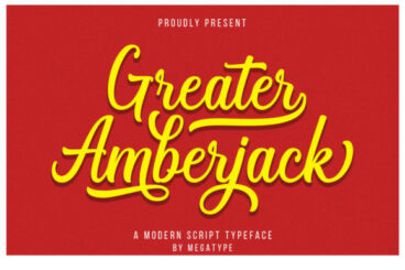 Greater Amberjack Font