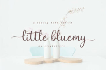 Little Bluemy Font