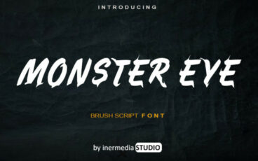 Monster Eye Font