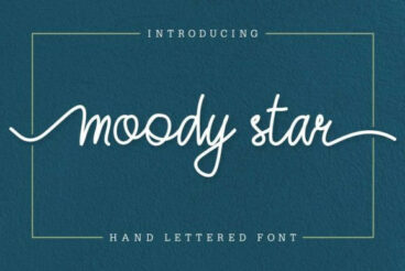 Moody Star Font