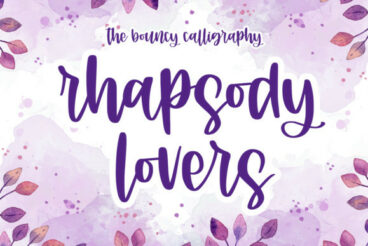Rhapsody Lovers Font