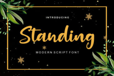 Standing Font