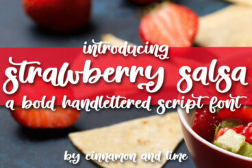 Strawberry Salsa Font