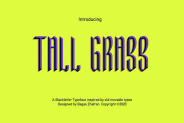 Tall Grass Font