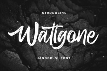 Wattgone Font