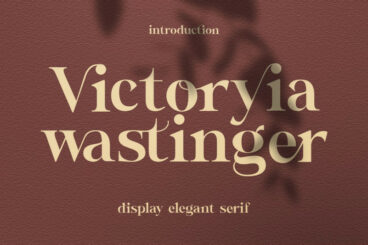 Victoryia Wastinger Font