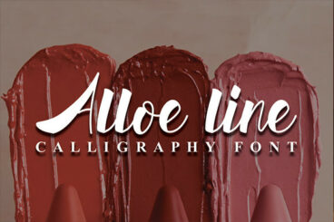 Alloe Line Font