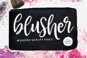 Blusher Font
