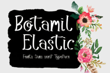 Botamil Elastic Font