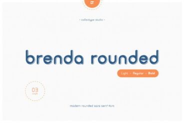 Brenda Rounded Font