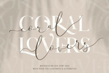 Coral Lovers Font