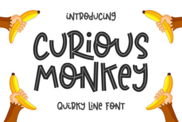 Curious Monkey Font