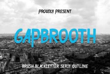 Gapbrooth Font