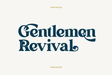 Gentlemen Revival Font