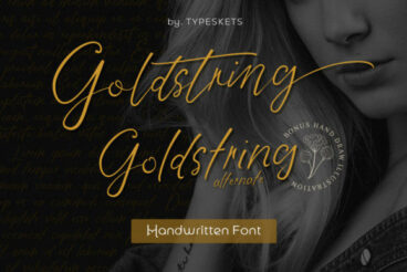 Goldstring Font