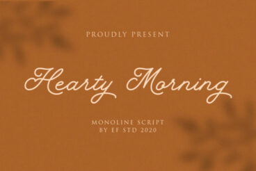 Hearty Morning Font