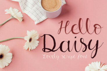 Hello Daisy Font