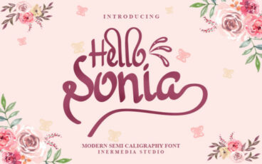 Hello Sonia Font