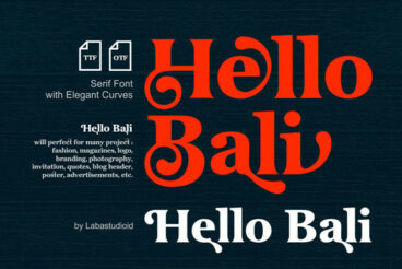 HelloBali Font