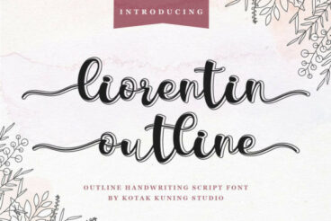 Liorentin Outline Font