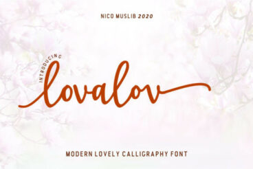 Lovalov Font