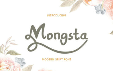 Mongsta Font